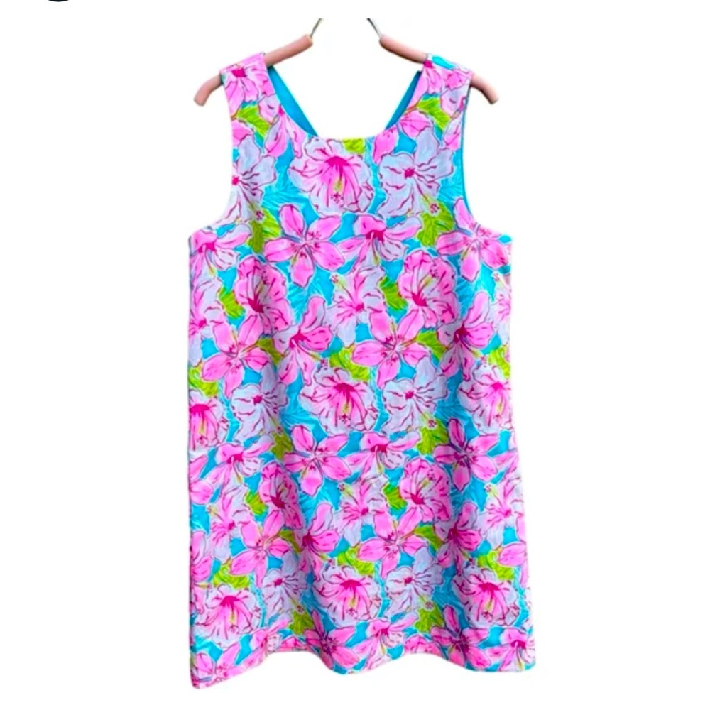 Tommy Bahama Pink and Blue Sleeveless Sundress